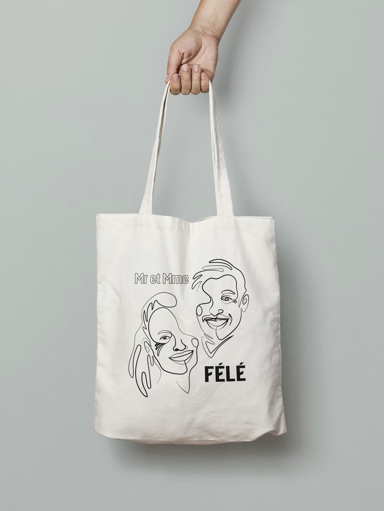 Tote Bag Monsieur - Madame