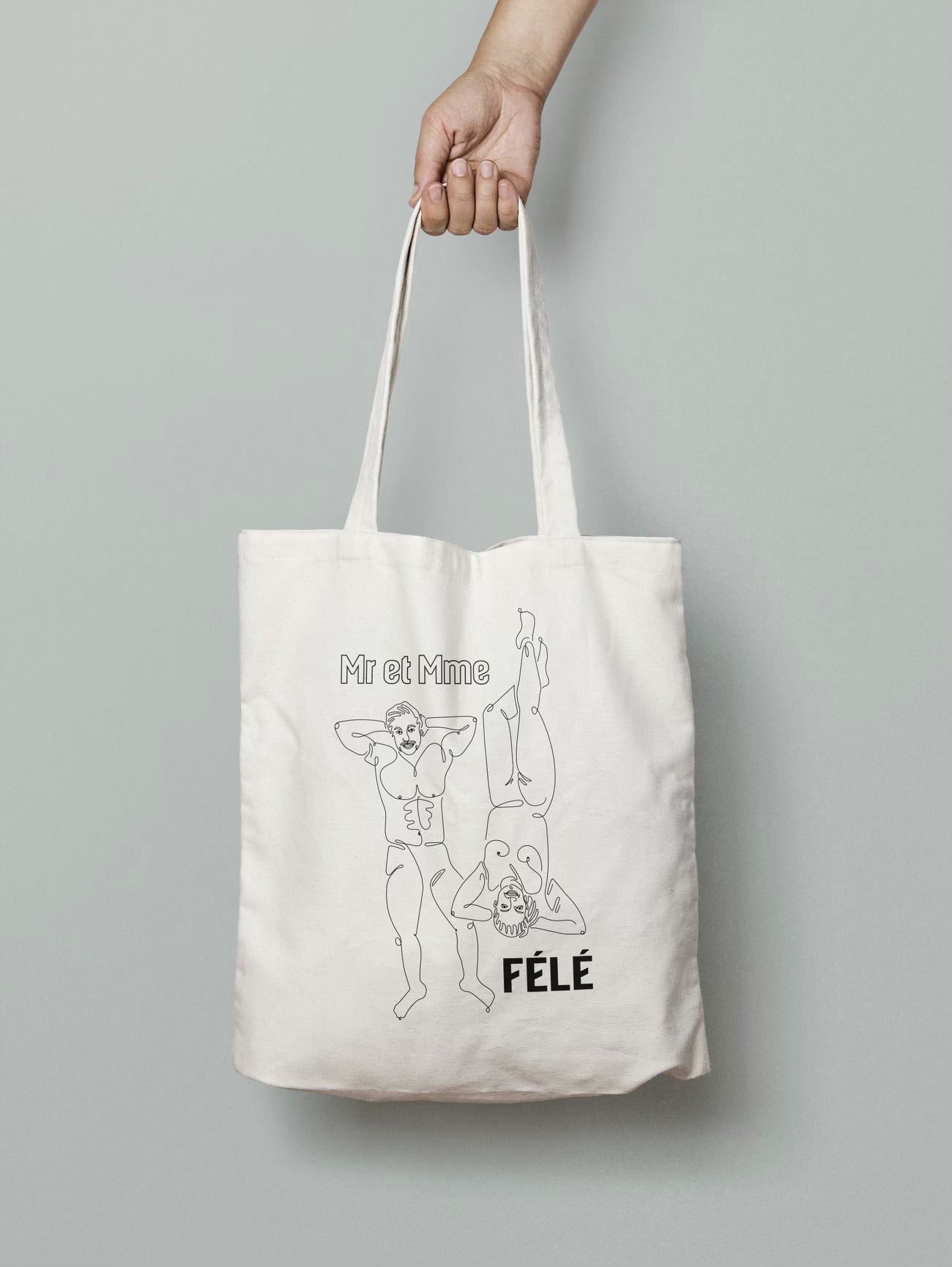 Tote Bag Monsieur - Madame