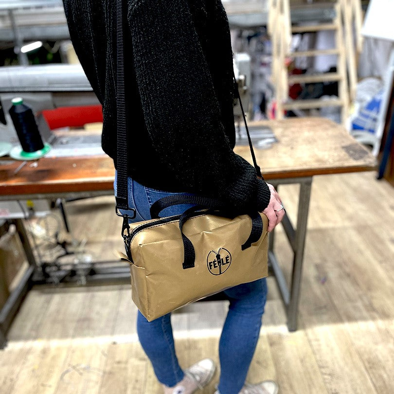 Sac de ville Doré