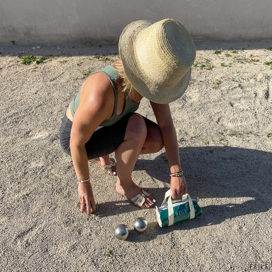 Sacoche Pétanque Vert Foncé