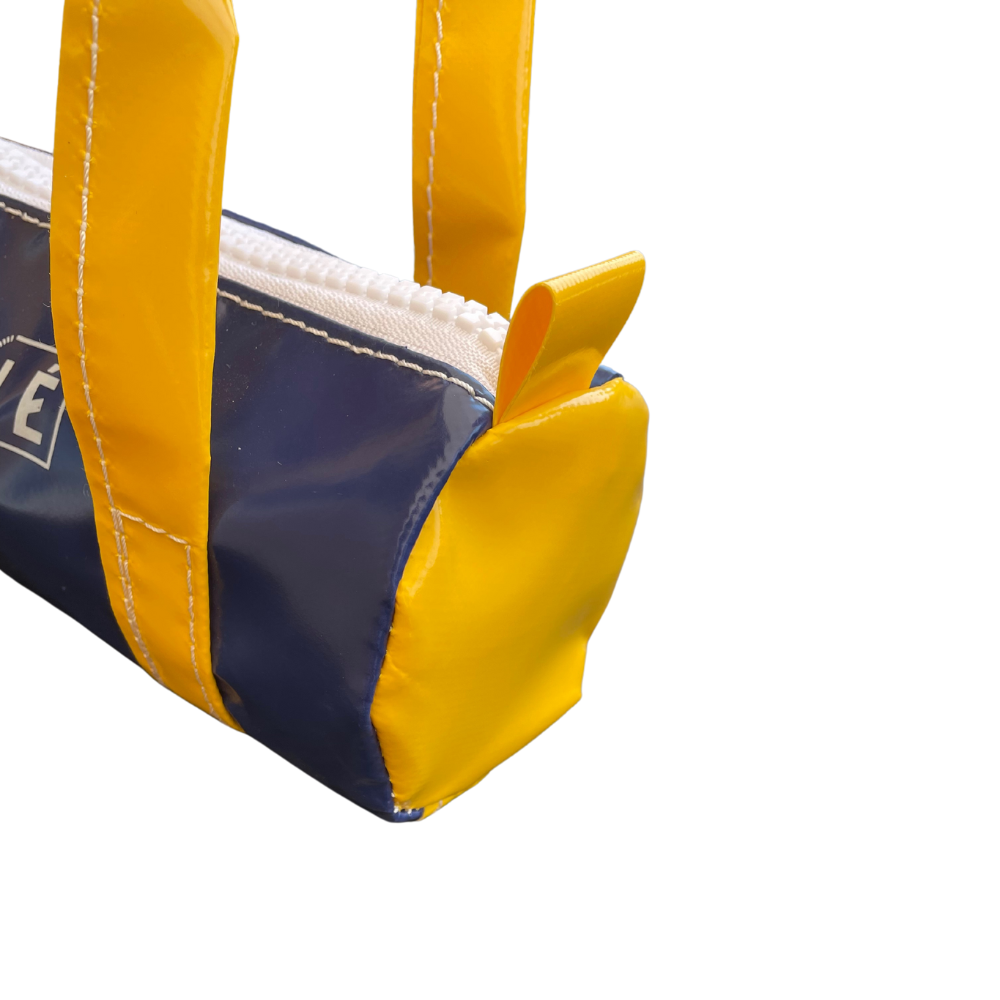 Sacoche Pétanque Bleu Navy & Jaune