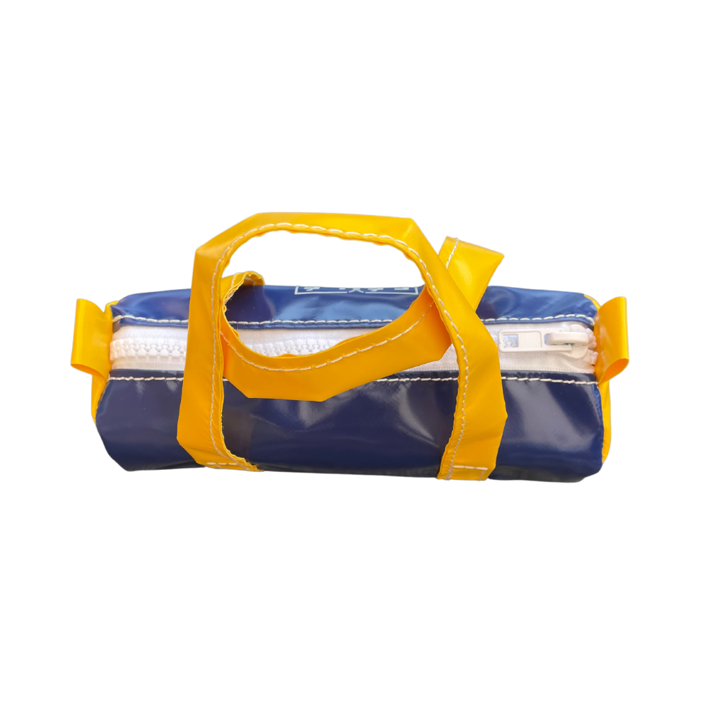 Sacoche Pétanque Bleu Navy & Jaune