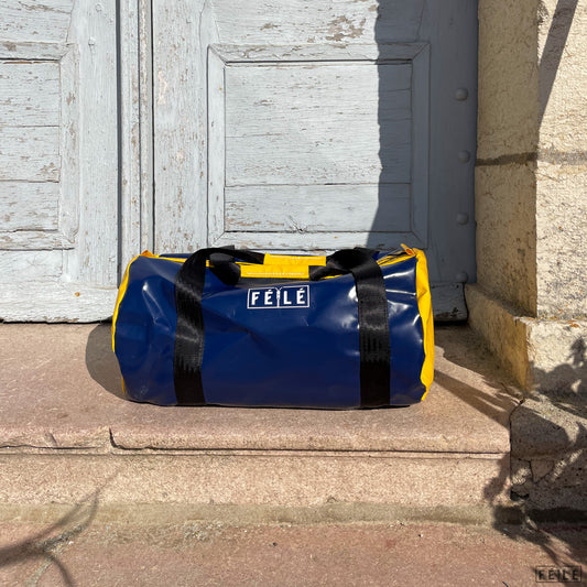 Toké Bleu Navy / jaune orangé